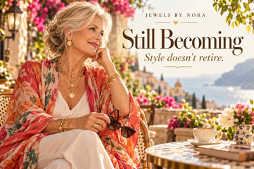 Still Becoming — Jewels By Nora journal cover.