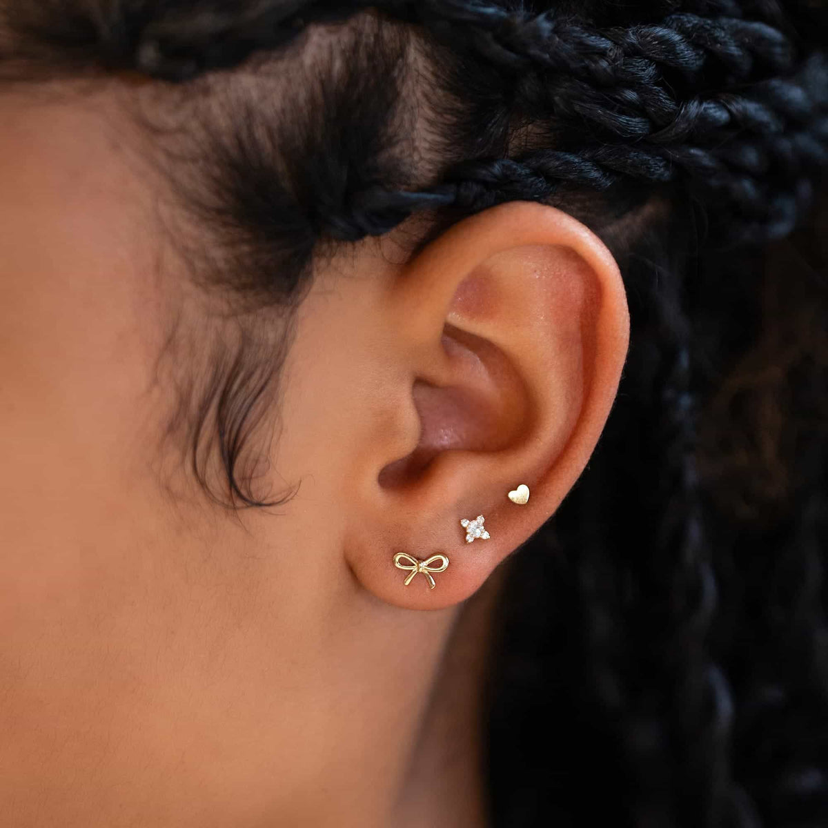 Harper - Bow earrings