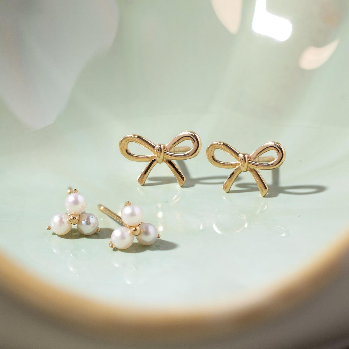 Harper - Bow earrings