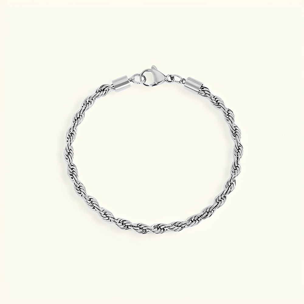Gigi – Elegant golden rope link bracelet