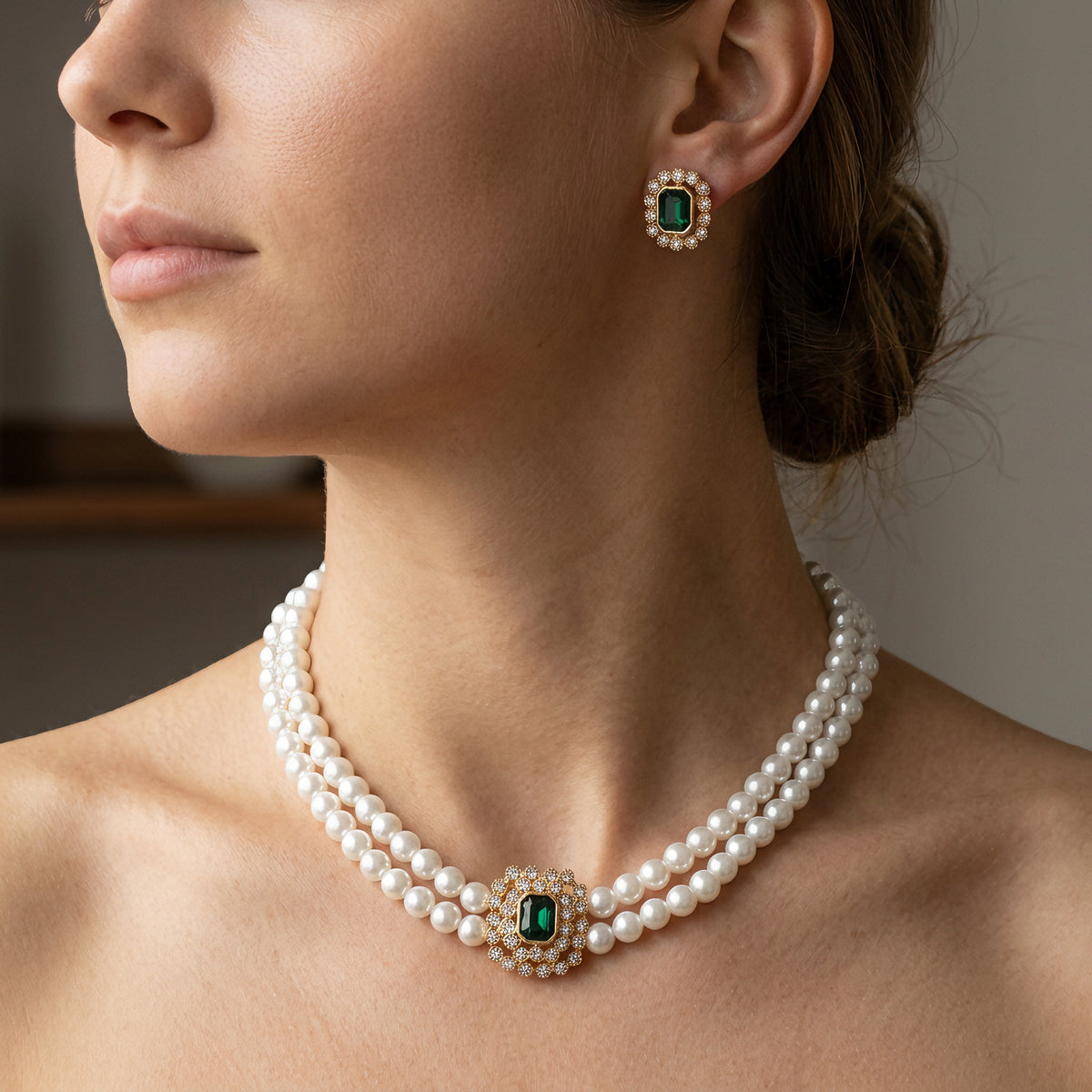 Tamsin – Verdalle gold jewelry set