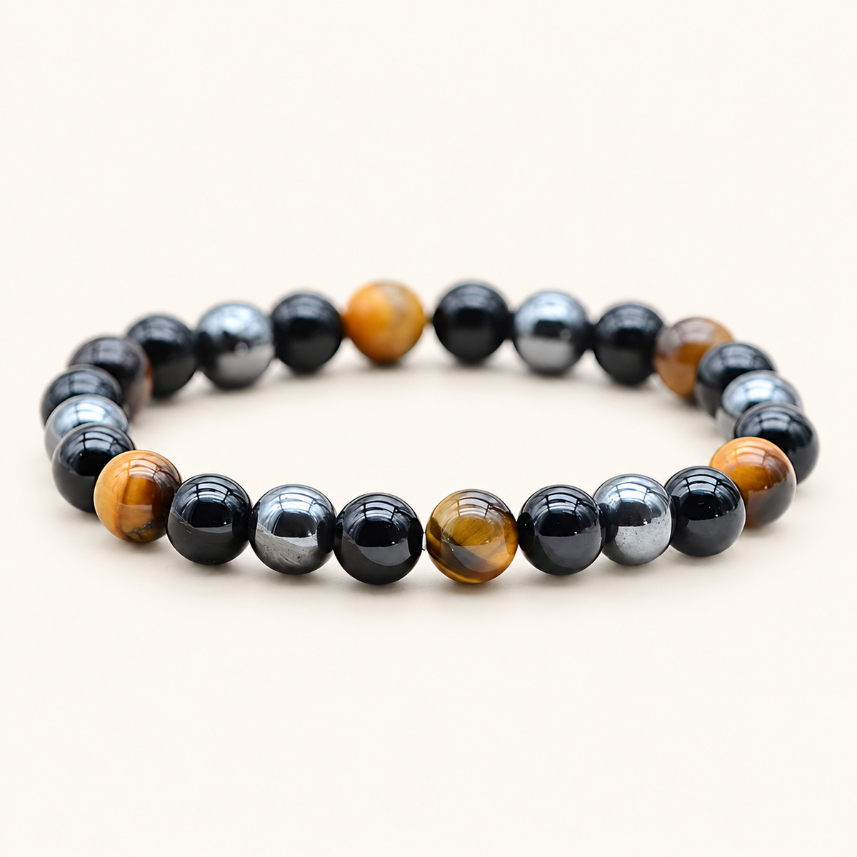 Kiarra – Triple protection bracelet of natural stones