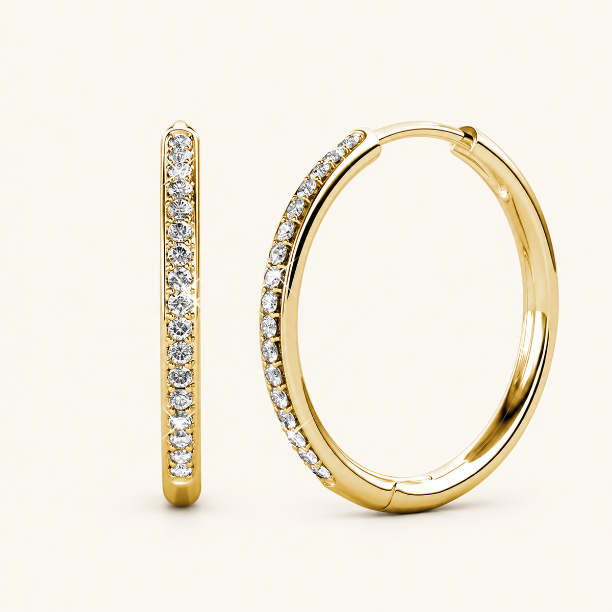 Sorel – Earrings with pavé