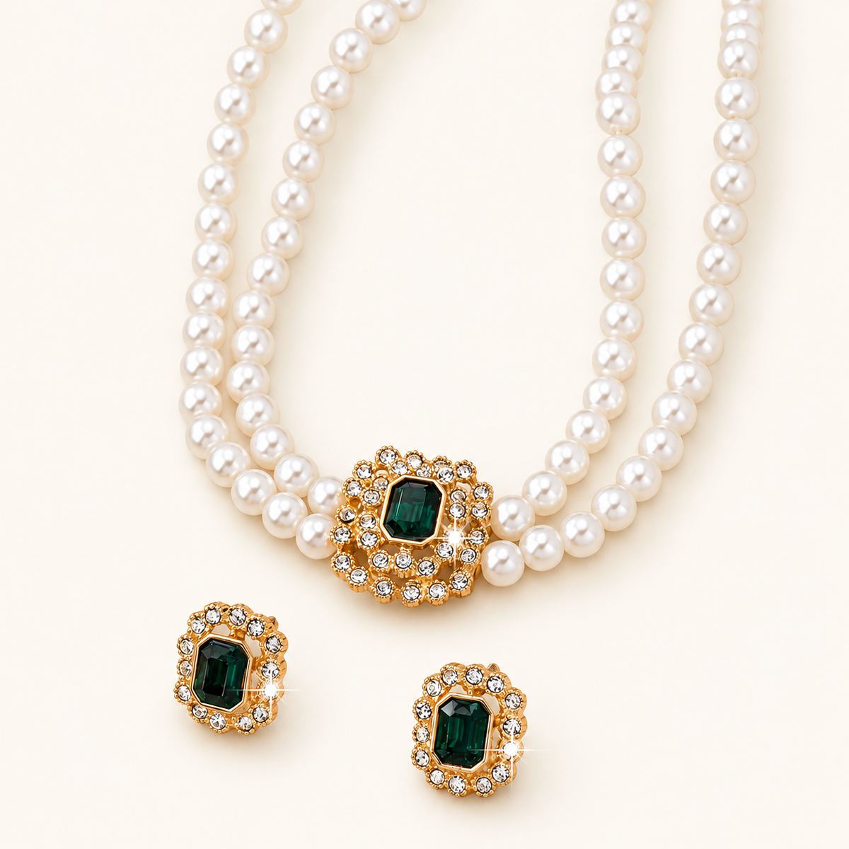 Tamsin – Verdalle gold jewelry set
