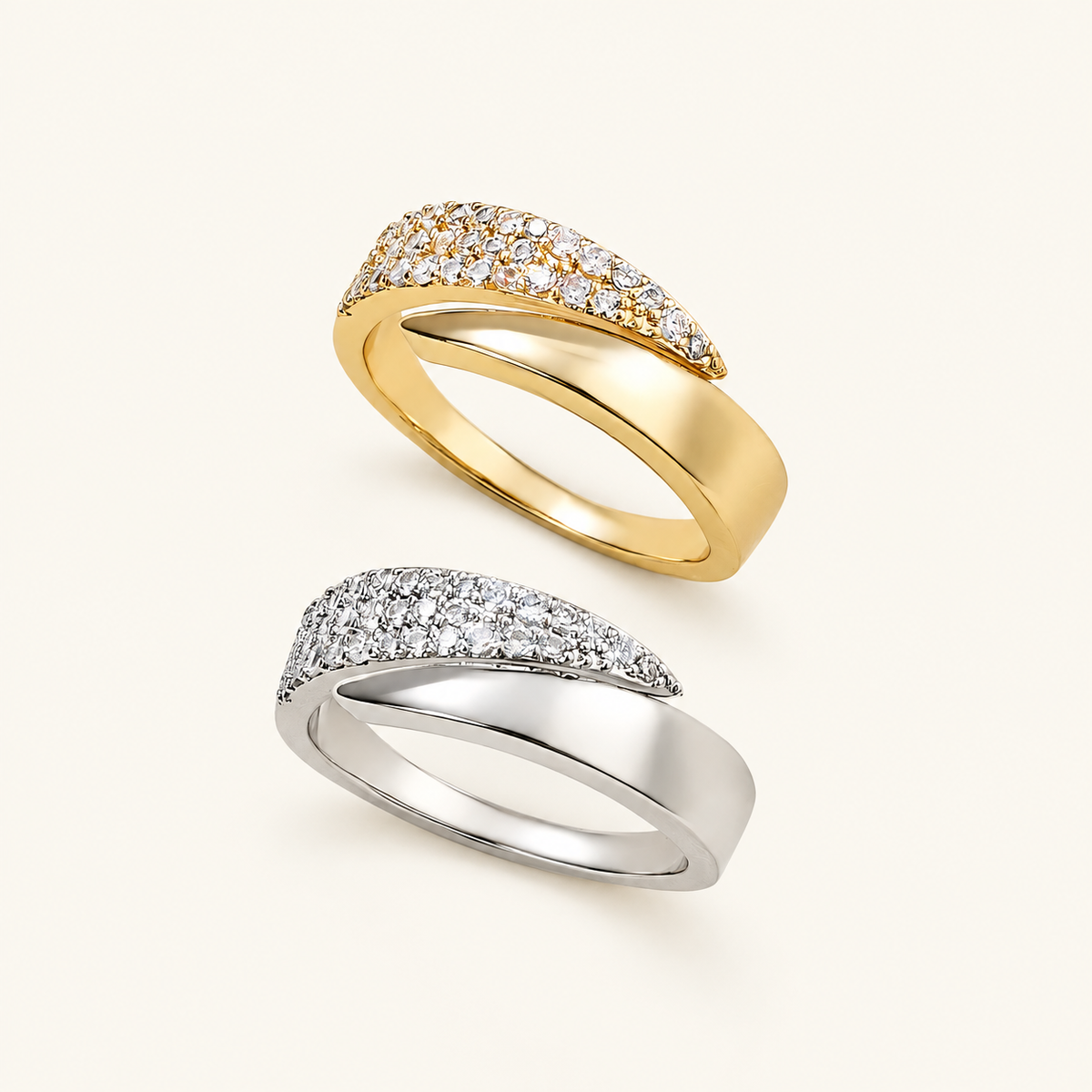 Irina – Curved ring