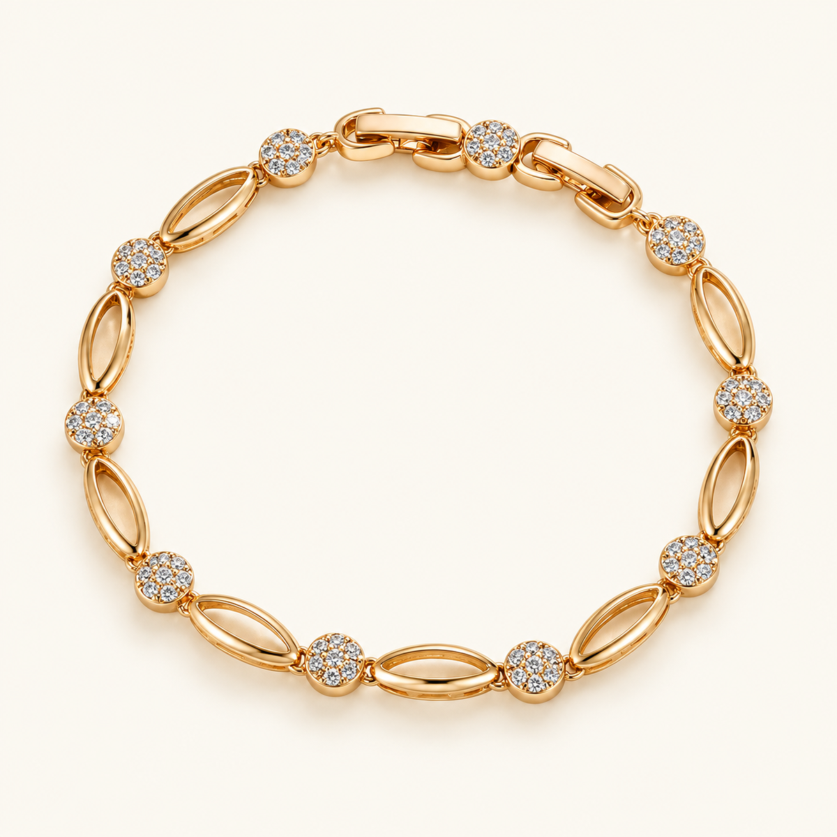 Maelis – Bracelet of elongated links