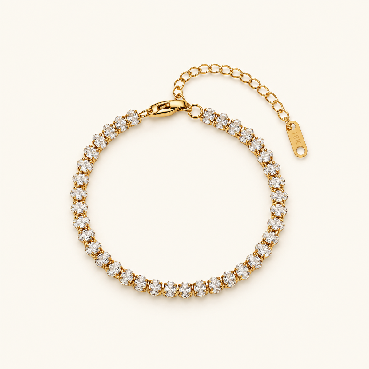 Georgina - Shiny tennis bracelet