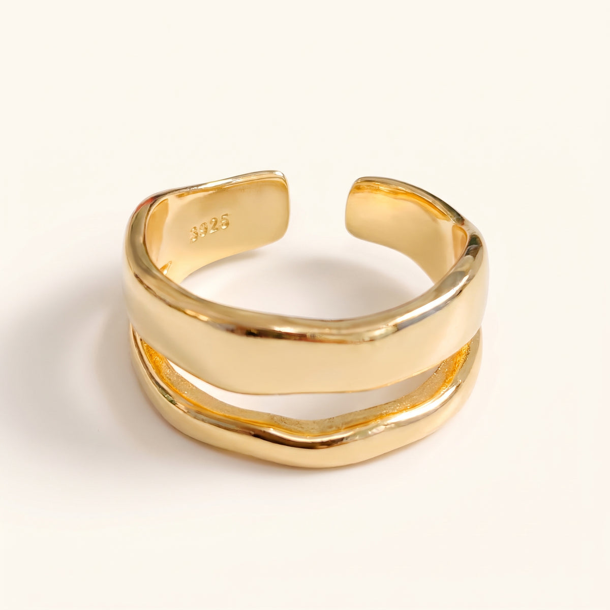 Ashley – Elegant double ring