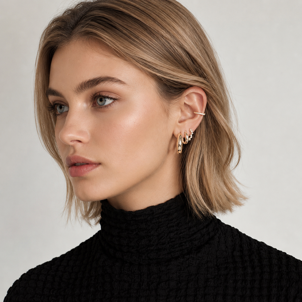 Thena - Silver earrings