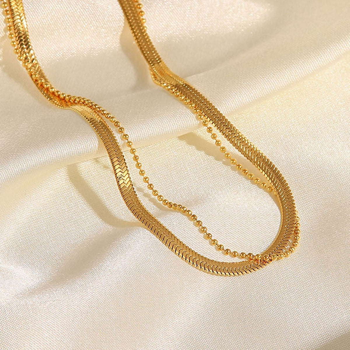 Frida – Gold-colored ankle bracelet