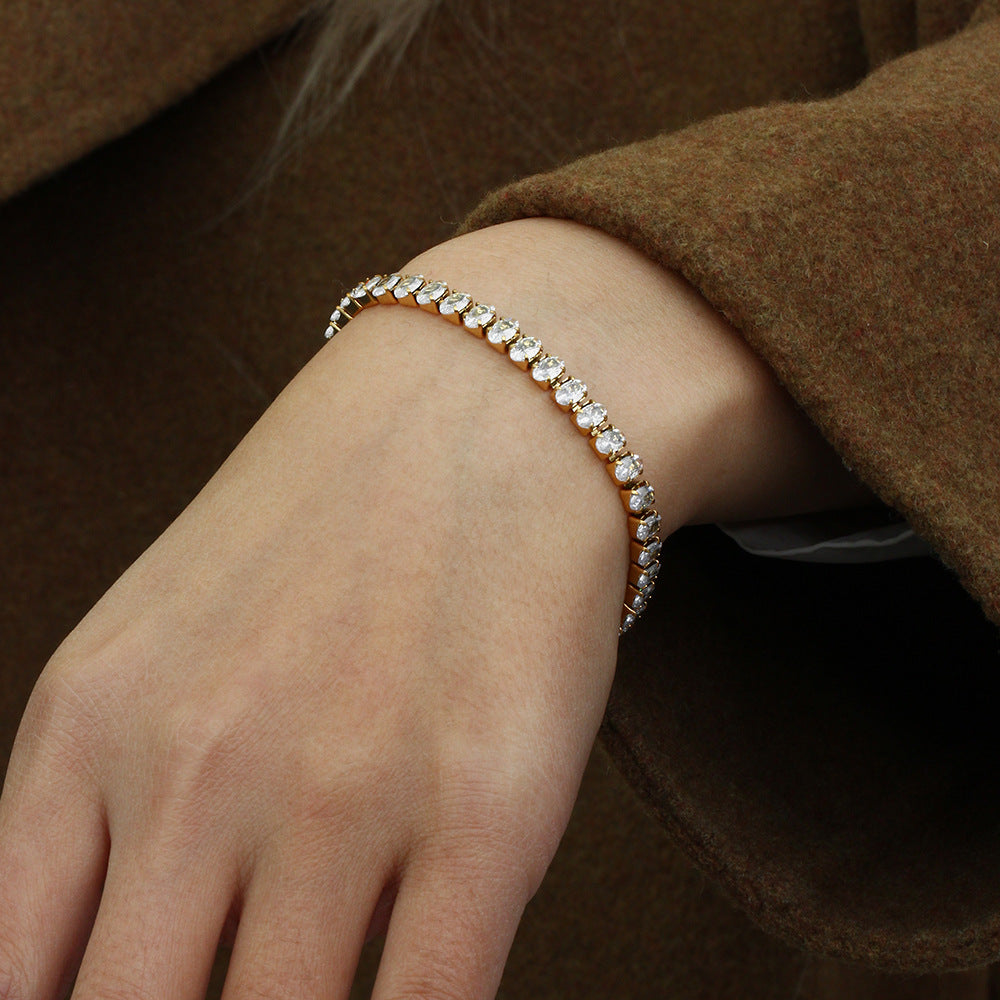 Georgina - Shiny tennis bracelet
