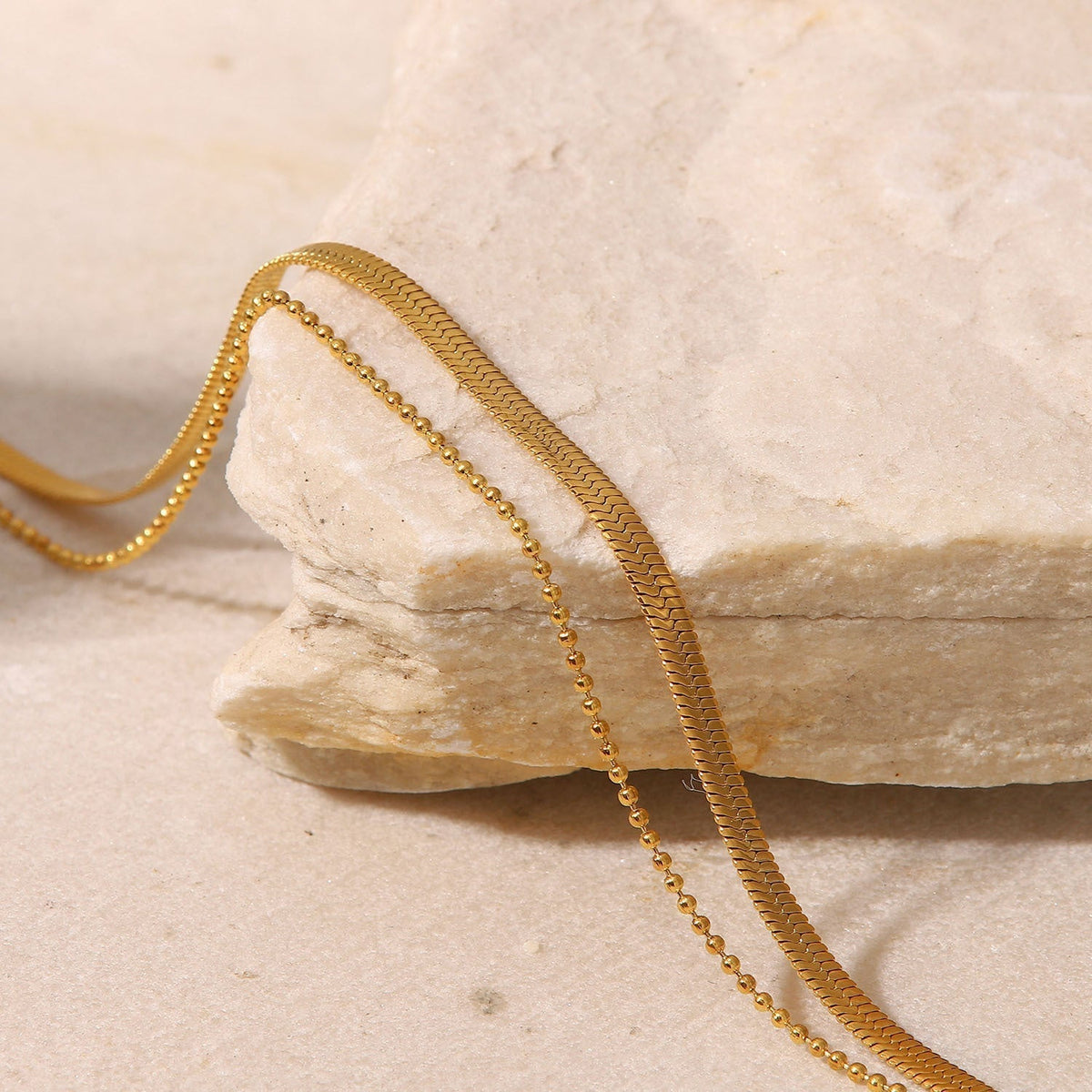 Frida – Gold-colored ankle bracelet