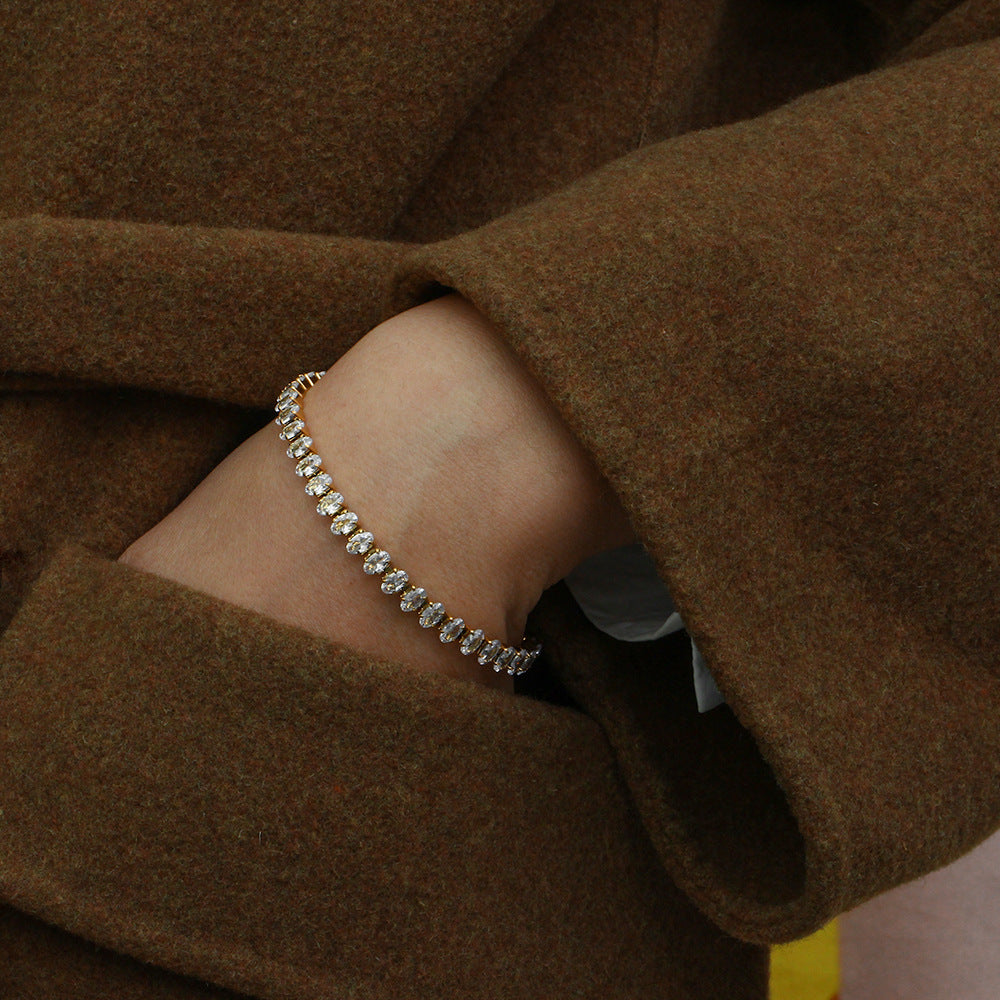 Georgina - Shiny tennis bracelet