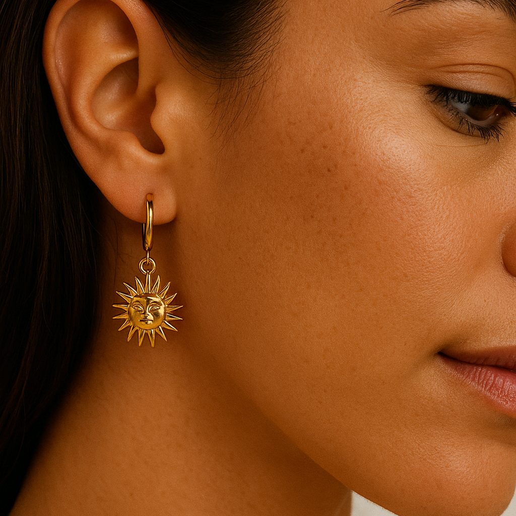 Margaux – Elegant retro design hoops