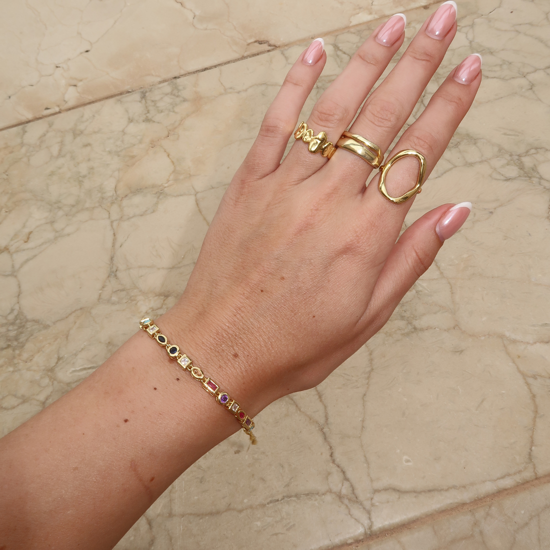 Ashley – Elegant double ring