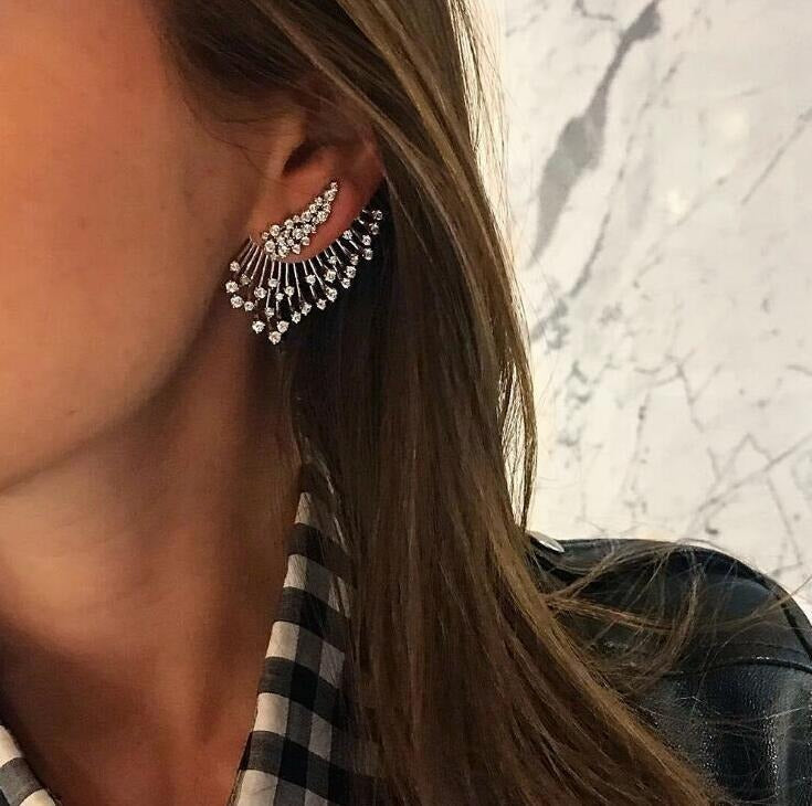 Aileen – Shiny asymmetrical earrings