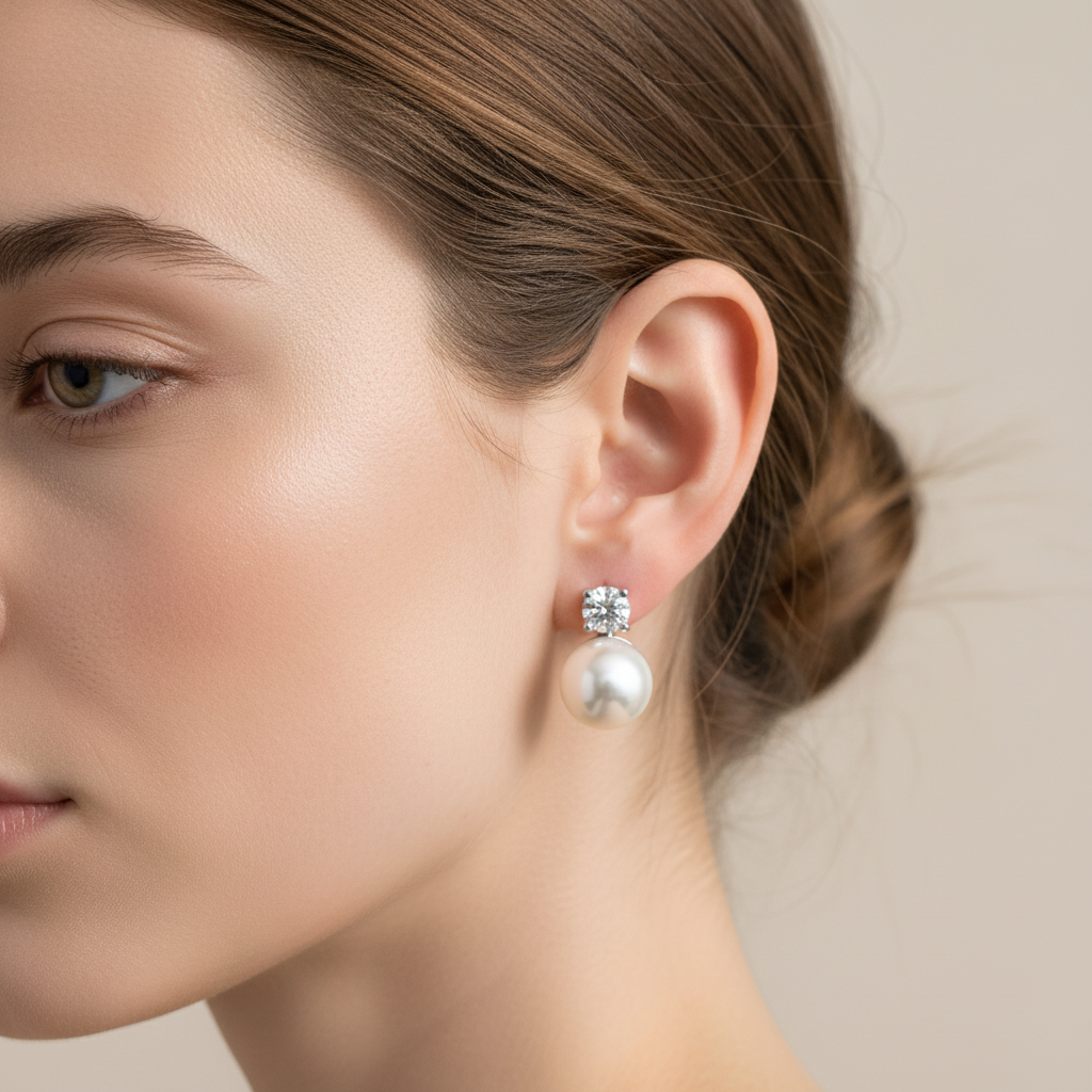 Carmel – Elegant square earrings